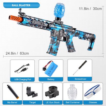 M416 Electric Blaster Gun Toys, Rechargeable, Automatic Outdoor Toys for Team Activities, Perfect Gift(Bullets Excluded)