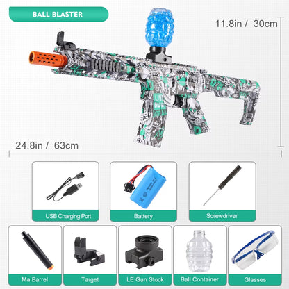 M416 Electric Blaster Gun Toys, Rechargeable, Automatic Outdoor Toys for Team Activities, Perfect Gift(Bullets Excluded)